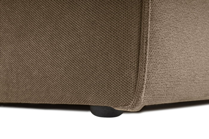 Atelier Del Sofa Sora Sofá Esquinero con Pouf - Marrón Atelier Del Sofa Sora Sofá Esquinero con Pouf - Marrón